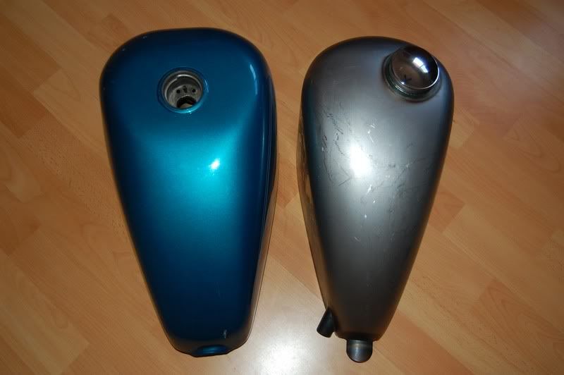 (tanks, fenders, and other parts)